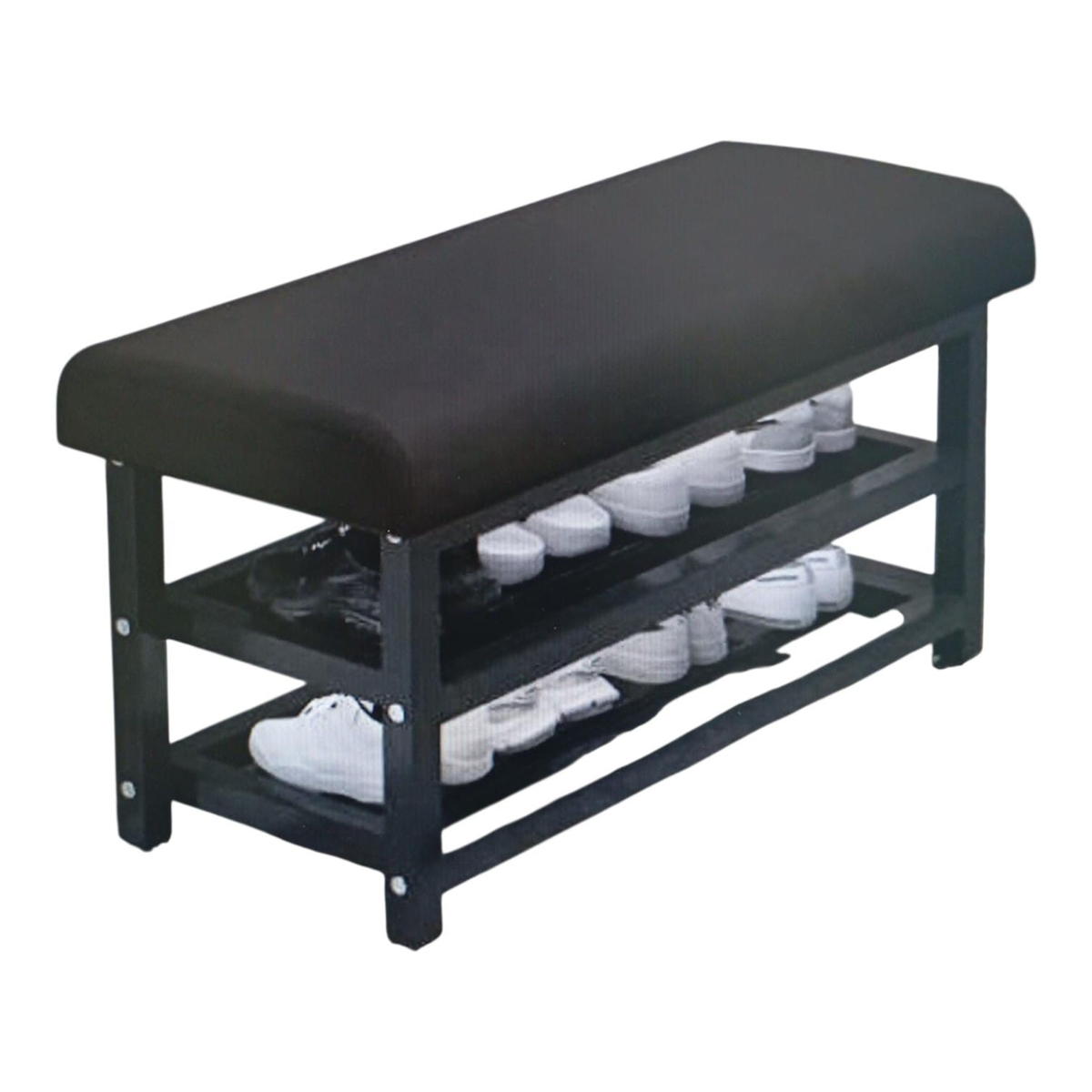 Zapatero banqueta 3 niveles Waco A65-001HH 60x30x49 cm