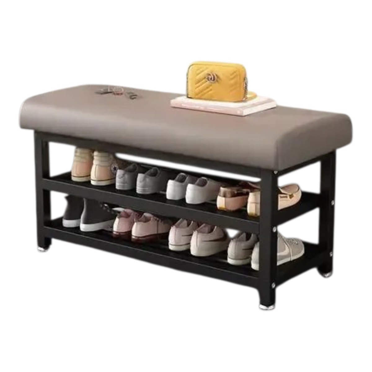 Zapatero banqueta 3 niveles Waco A65-003HS 100x30x49 cm