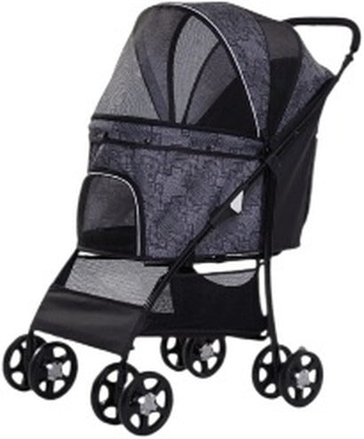 Carrito para mascotas SATE AHHB-1031 para paseo y transporte