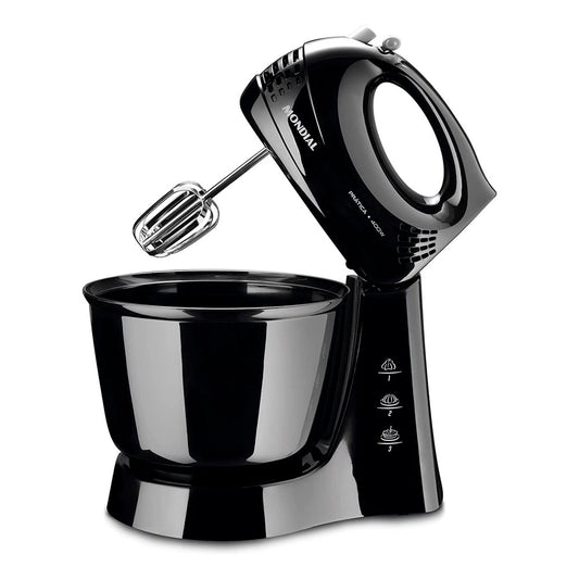 BATIDORA PRATICA BLACK 400W 3 VELOCIDADES / 1 BOL B-44-B
