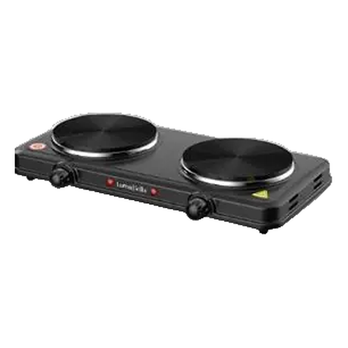 Cocina Eléctrica Luma Bella B-7011 2000W 2 Hornallas Negra