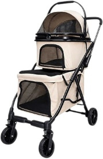 Carrito para mascotas SATE BNDK-2011 para paseo y transporte