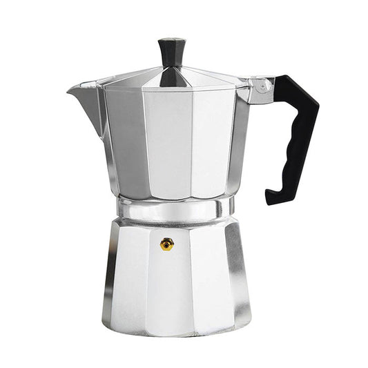 CAFETERA ITALIANA ALUMINIO 600ML 12T PLATA VARENNA
