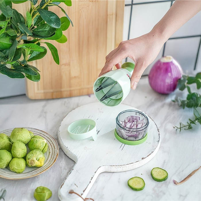 PICADOR DE VERDURAS PS+ACERO D7x15CM BAKERS SECRET