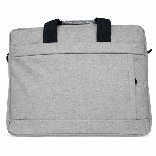 Maletín para Notebook SATE A-KP308 15.6” Gris con Compartimentos