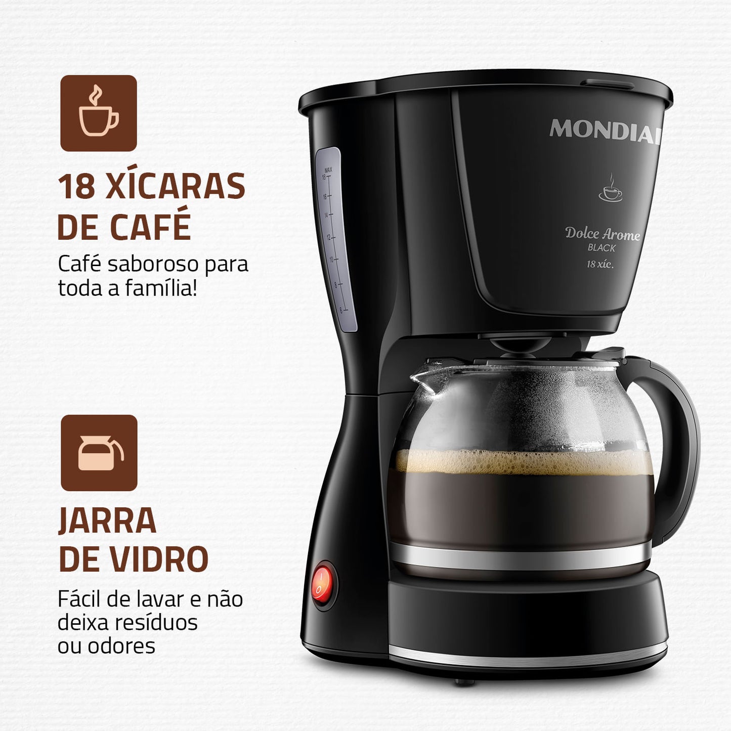 CAFETERA DOLCE AROME 18 CAFECITOS C-30-18X