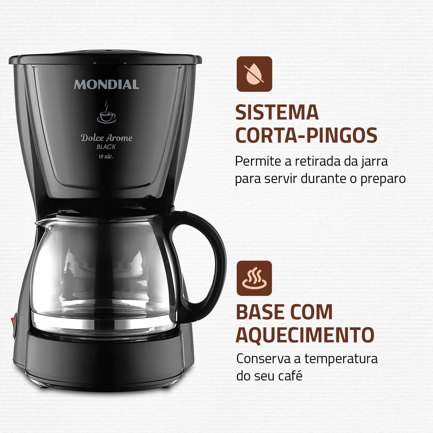 CAFETERA DOLCE AROME 18 CAFECITOS C-30-18X