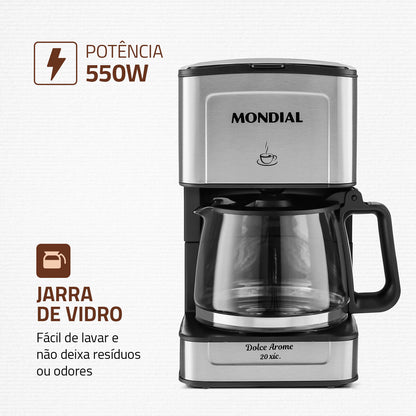 CAFETERA DOLCE AROME 20 CAFECITOS C-43-20X-SI