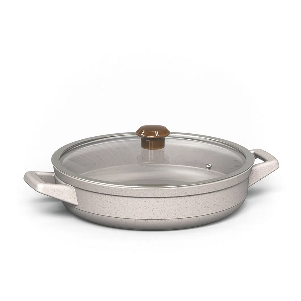 Cacerola Duo Risotto 28CM - 2500ML Vanilla Ceraflame