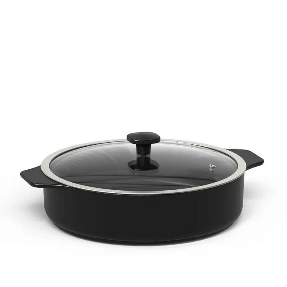 Cacerola Slim Risotto 28CM - 3200ML Black Ceraflame