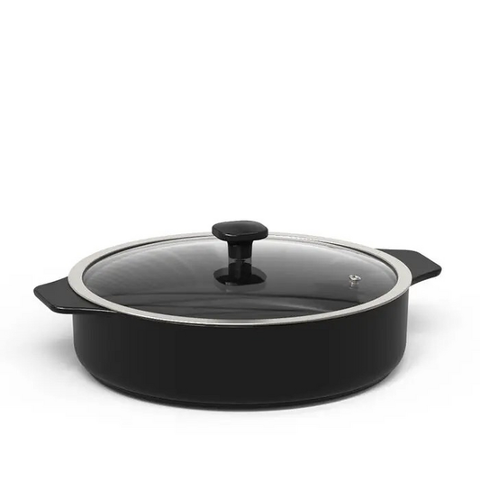 Cacerola Slim Risotto 28CM - 3200ML Black Ceraflame