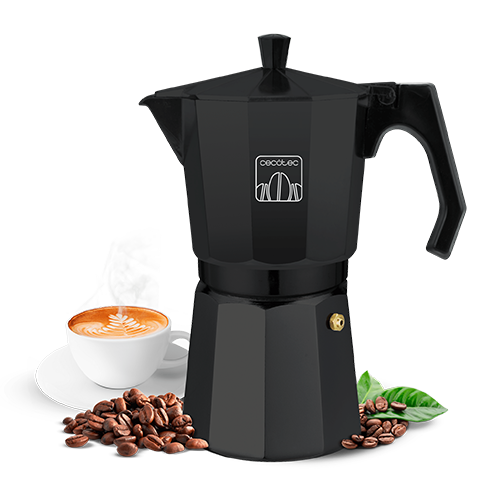 Cafetera Italiana Cumbia Mokclassic 1200 Black