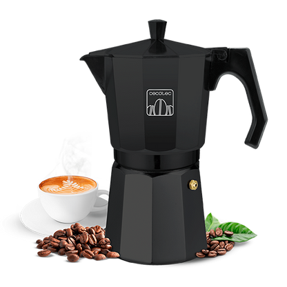 Cafetera Italiana Cumbia Mokclassic 1200 Black