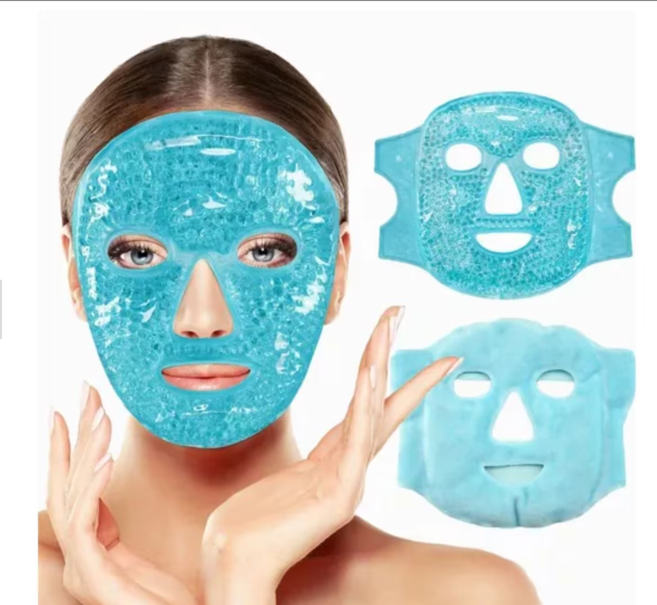 GlowCare™ – Mascarilla Facial Térmica Reutilizable