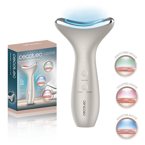 Cepillo De Fototerapia Facial FaceCare Face&Neck Pro