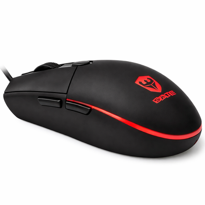 Mouse Gamer A-564 Negro con 6 Botones y DPI Ajustable hasta 3600