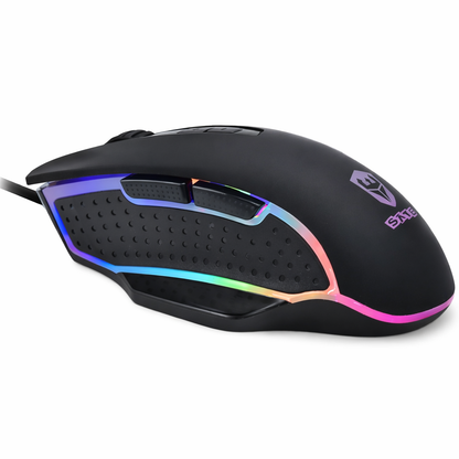 Mouse Gamer A-565 Negro con 7 Botones y DPI Ajustable hasta 7200