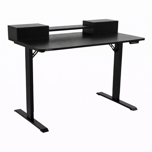 Mesa Gamer A-MT201 Negra 120x60 cm