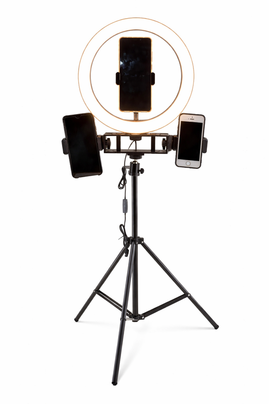 Aro Led con Soporte y Trípode A-MK10 10 Pulgadas USB