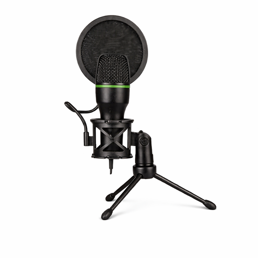 Micrófono Profesional RGB A-MK38 para Podcast y Streaming