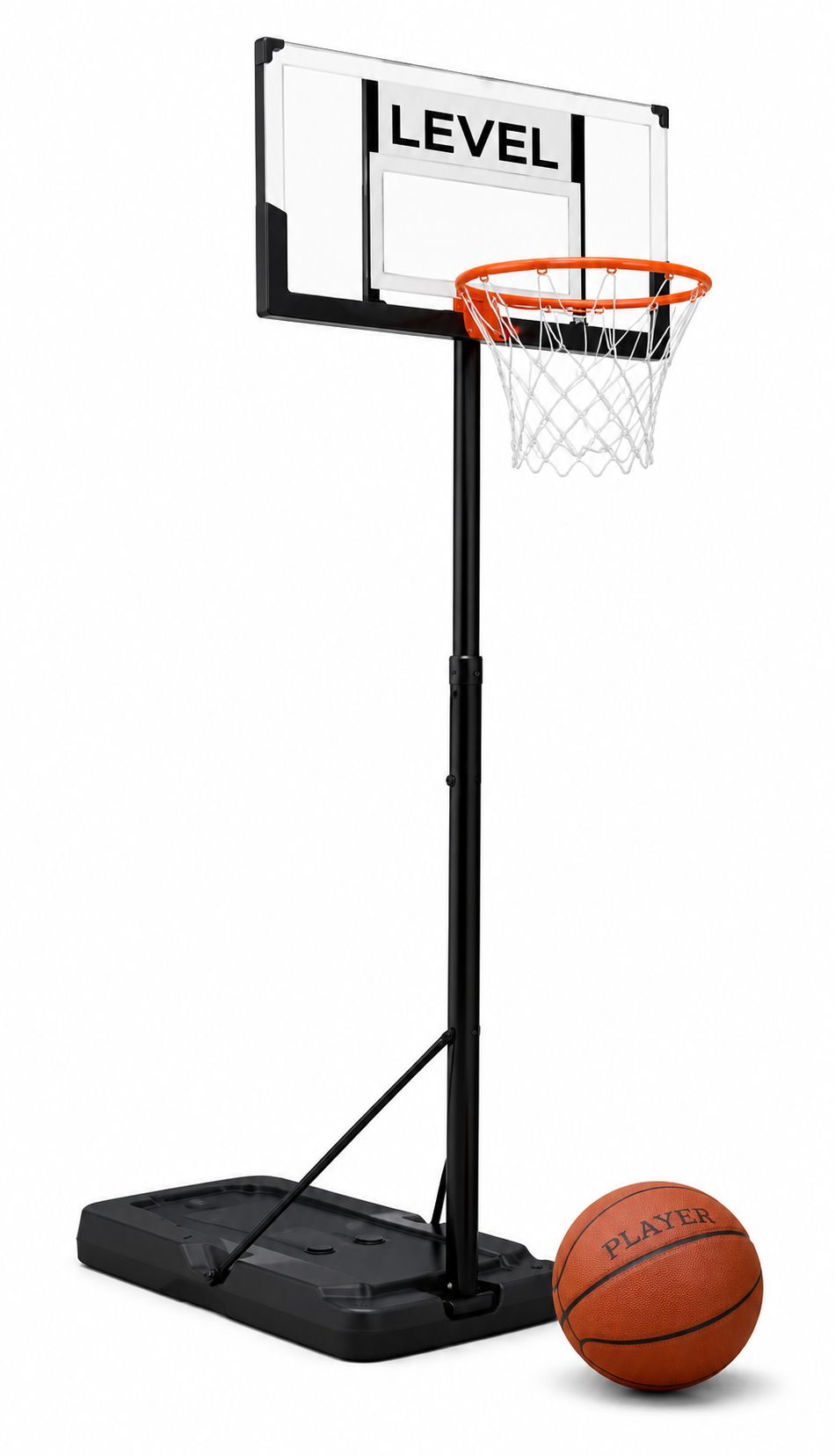 Aro de Basketball Level Altura Regulable 2.10 m