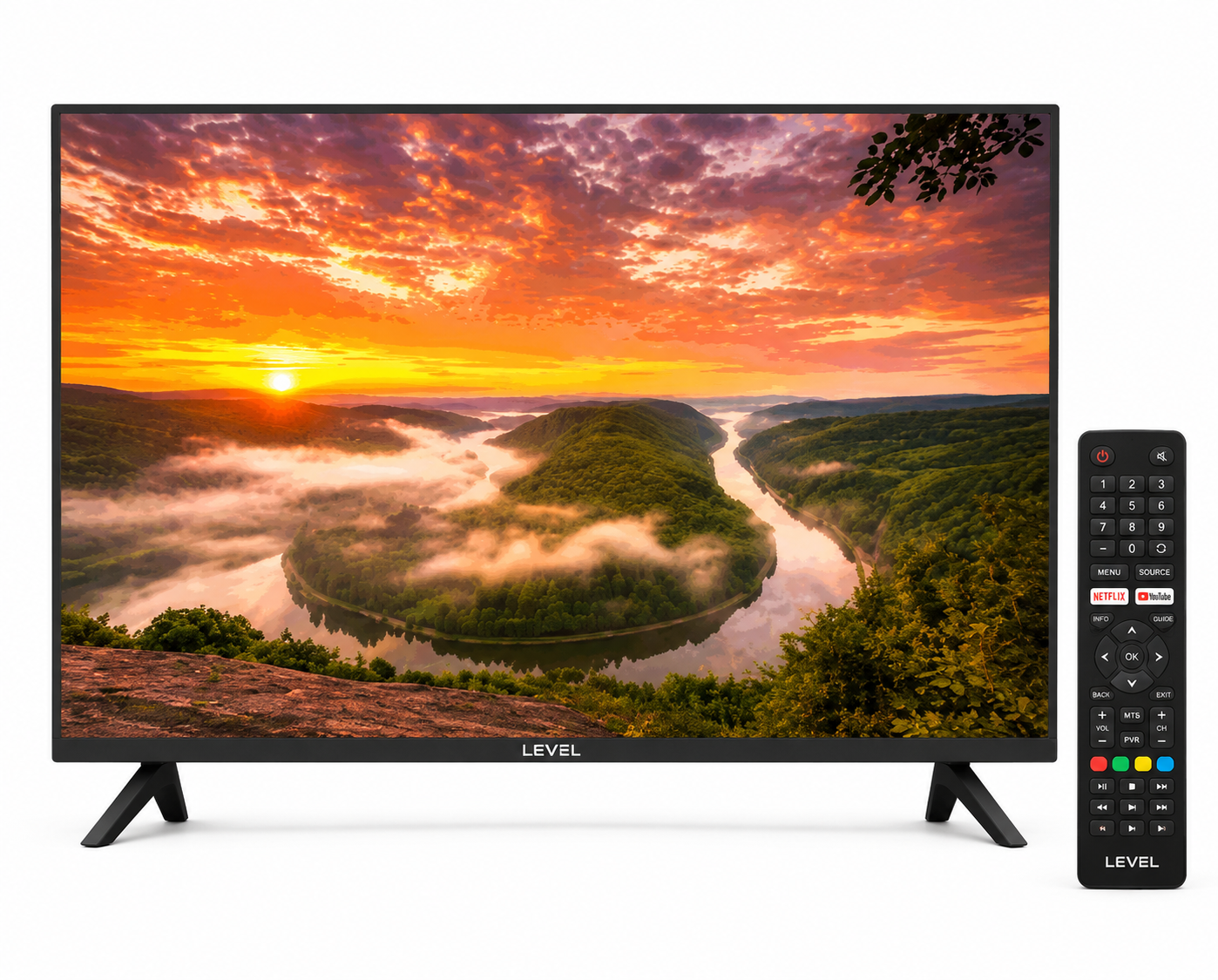 Smart TV Level 40" Full HD Android 14 Frameless