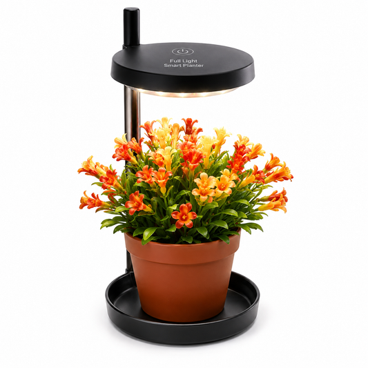 Plantera Smart Z250-1 Negra con Cultivo Hidropónico LED