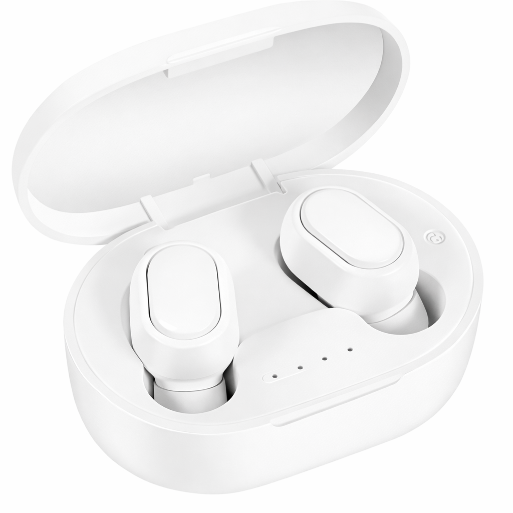 Auriculares Bluetooth SATE AE-6312 Blanco con Control Táctil