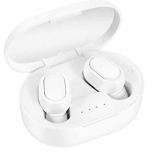 Auriculares Bluetooth SATE AE-6312 Blanco con Control Táctil