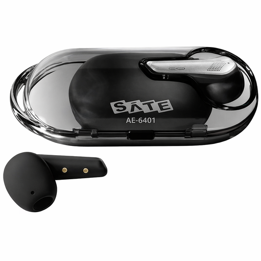 Auriculares Bluetooth SATE AE-6401 Negro con Control Táctil