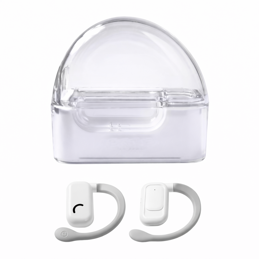 Auriculares Bluetooth SATE AE-6502 Blanco con Control Táctil