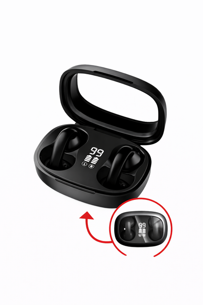 Auriculares Bluetooth SATE AE-6531 Negro con Control Táctil