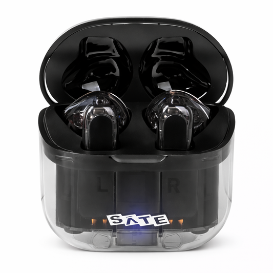Auriculares Bluetooth SATE A-F31 Negro con Control Táctil
