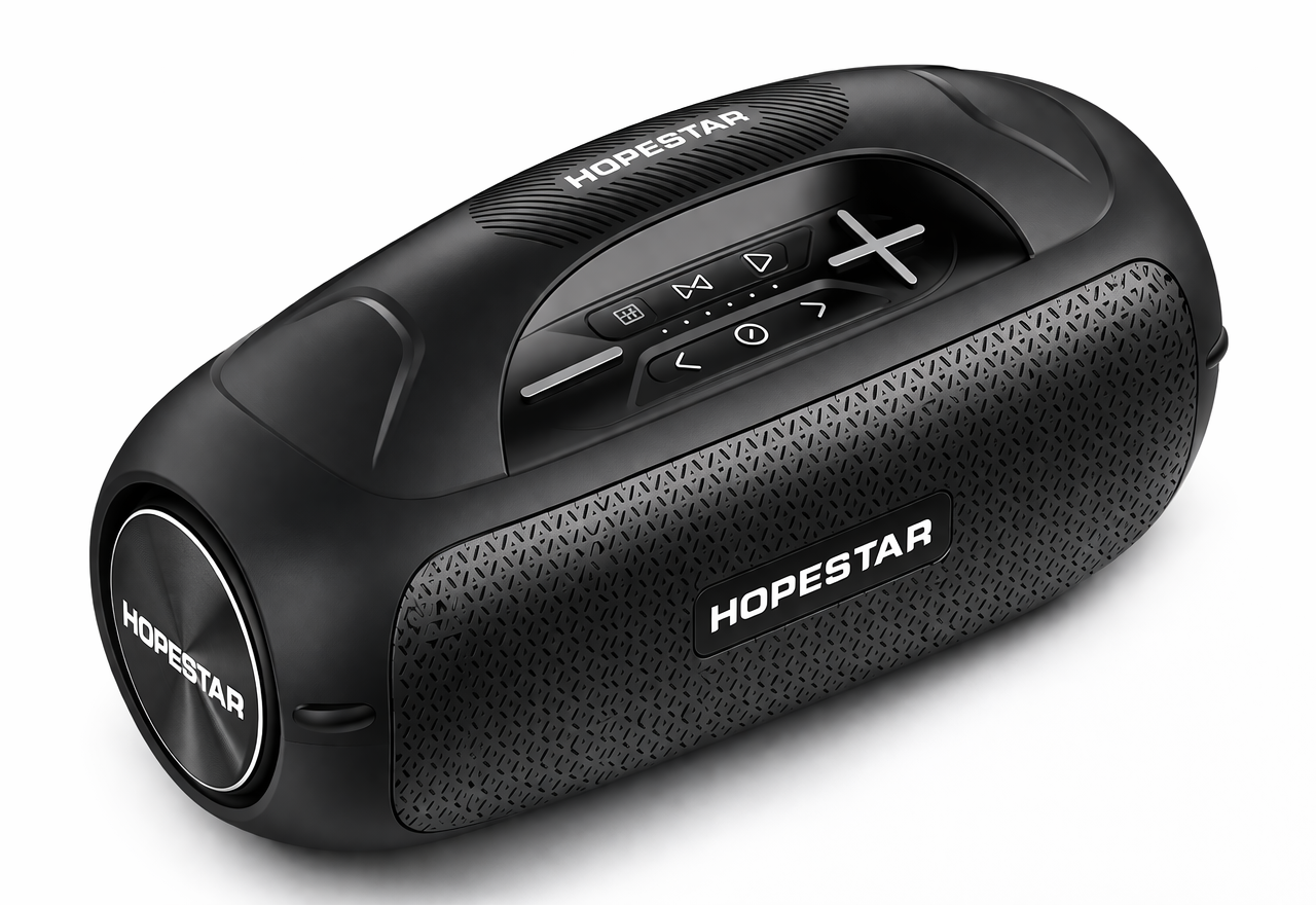 Speaker Bluetooth SATE Hopestar HS-1504 Negro 80W Resistente al Agua