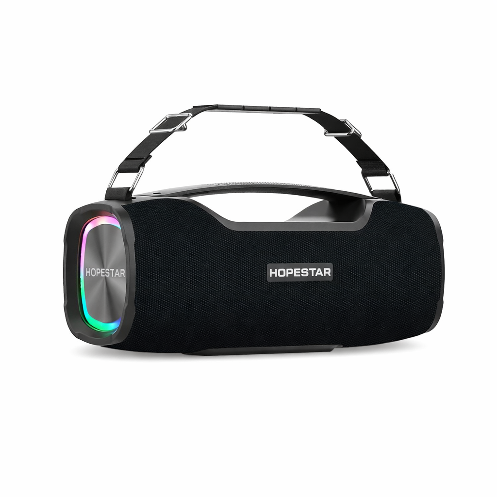 Speaker Bluetooth SATE Hopestar A6X HS-1551 Negro 55W con Luces LED