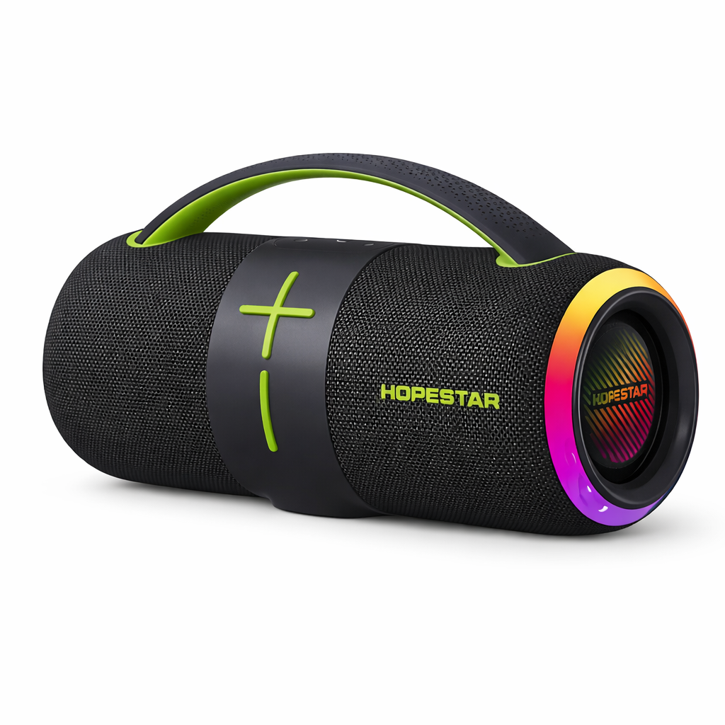 Speaker Bluetooth SATE Hopestar HS-1624 50W LED Impermeable Gris