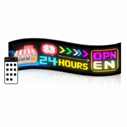 Panel LED RGB Impermeable A-MP32 32x64 con App