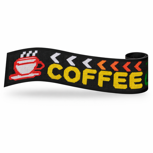 Panel LED RGB Profesional A-MP639 256x28 Gran Formato con App