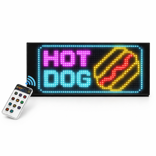 Panel LED RGB A-MP650 48x24 Compacto USB con App y Control