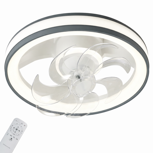 Ventilador de Techo con Luminaria A-FAN702 44W Blanco