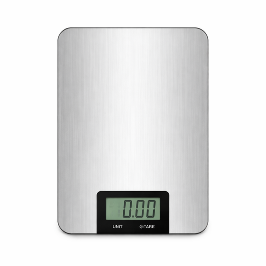 Balanza Digital de Cocina A-WS7701 5Kg Vidrio Templado Gris