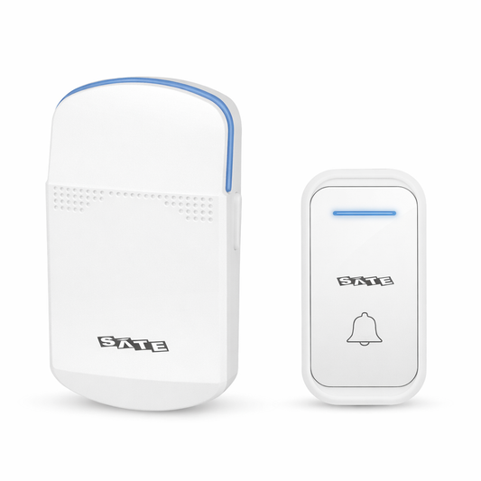 Timbre Inalámbrico 100m Blanco A-DB03