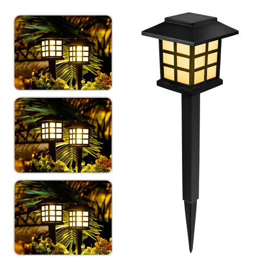 Luminarias Solares con Estaca para Jardín