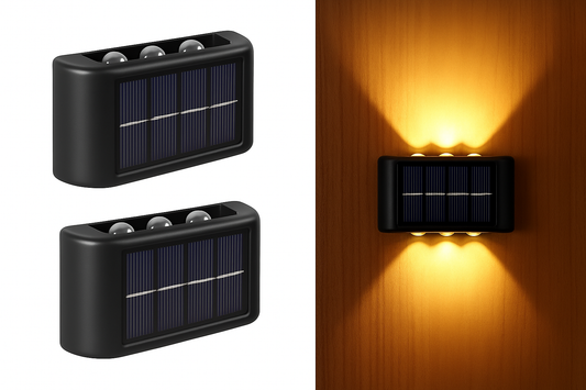 Lámpara Solar con Lente de Enfoque
