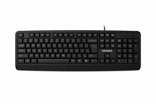 Teclado USB Básico AK-951 Portugués Negro