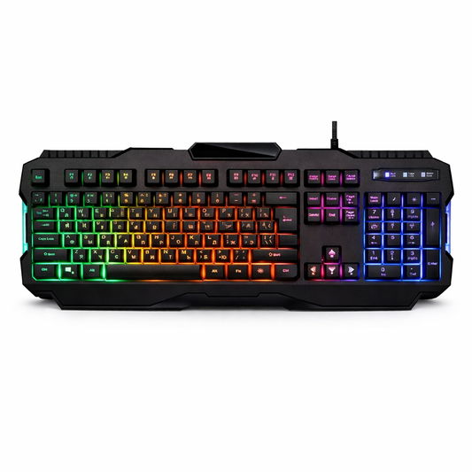 Teclado Gamer AK-837 USB Retroiluminado