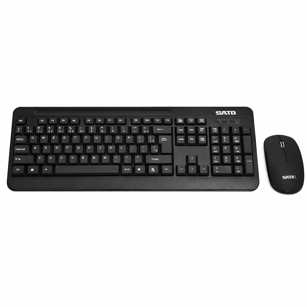 Combo Teclado y Mouse Inalámbrico AK-725GES 2.4GHz