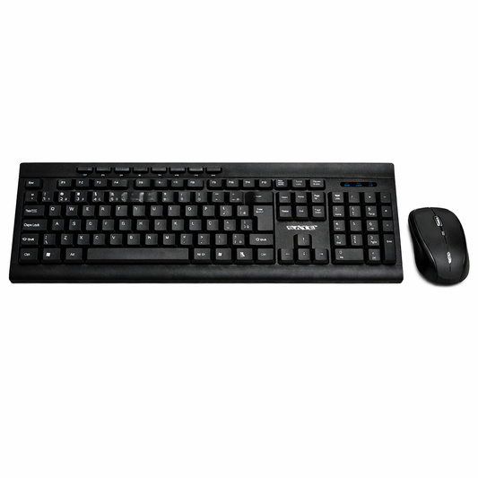 Combo Teclado y Mouse Inalámbrico SATE AK-726G 2.4GHz