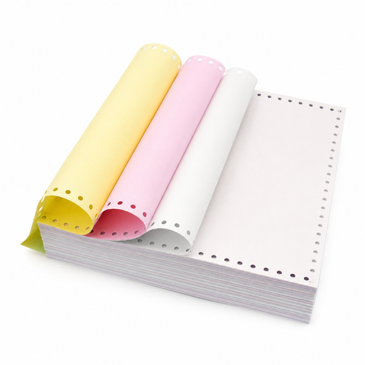 Formulario Continuo 3 Vías FC3 Blanco/Rosado/Amarillo 672 Hojas
