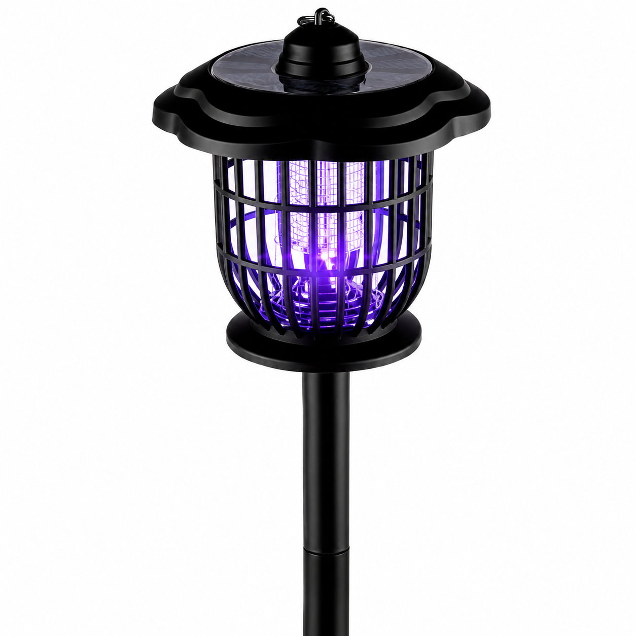 Lámpara LED Antimosquitos Solar con Carga USB 1200mAh 5W
